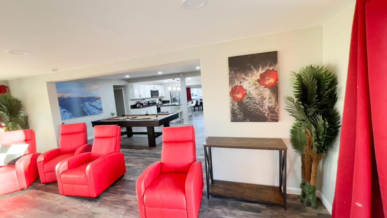 Private Home - Heated Pool, Billiards, Darts, Foosball, Fireplace, 5 Smart Tvs, Bbq, Cotton Bedding - The Saguaro Sanctuary, Pool Heat Optional Tucson Luaran gambar